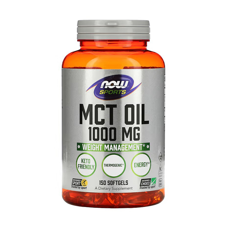 NOW Foods, Sports, MCT Oil, 1,000 mg, 150 Softgels