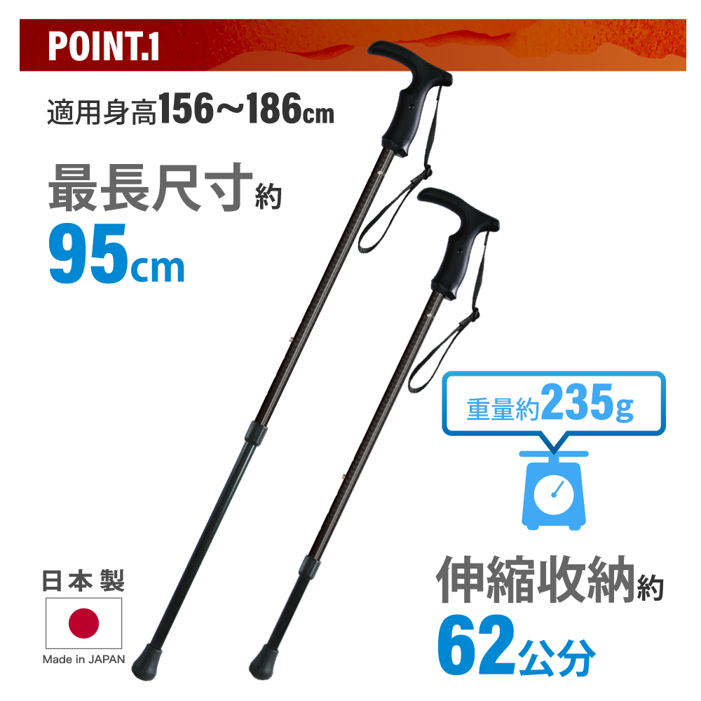 SINANO城市遊俠伸縮手杖- 耆妙屋銀髮族生活用品輔具專賣店