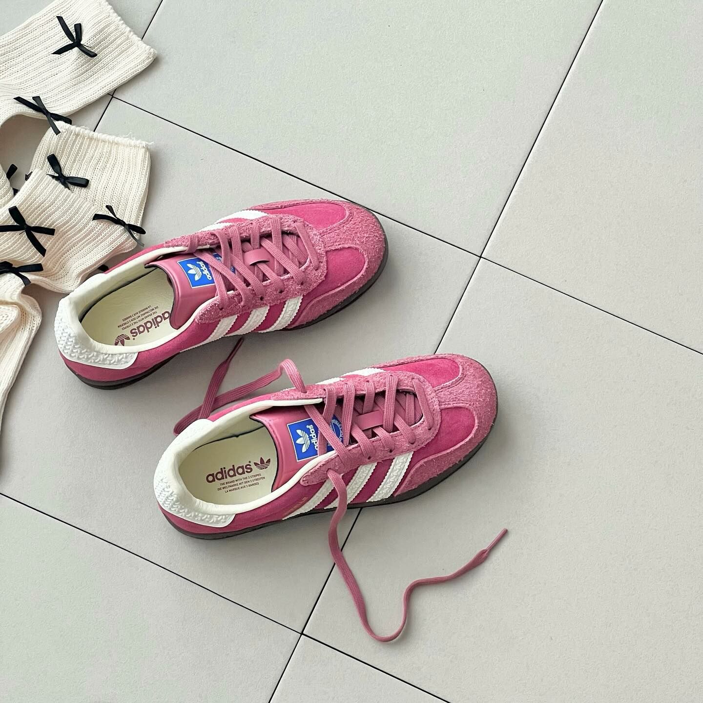 Adidas Originals Gazelle Indoor 葡萄莓果 樹莓粉 草莓熊 復古鞋 IF1809