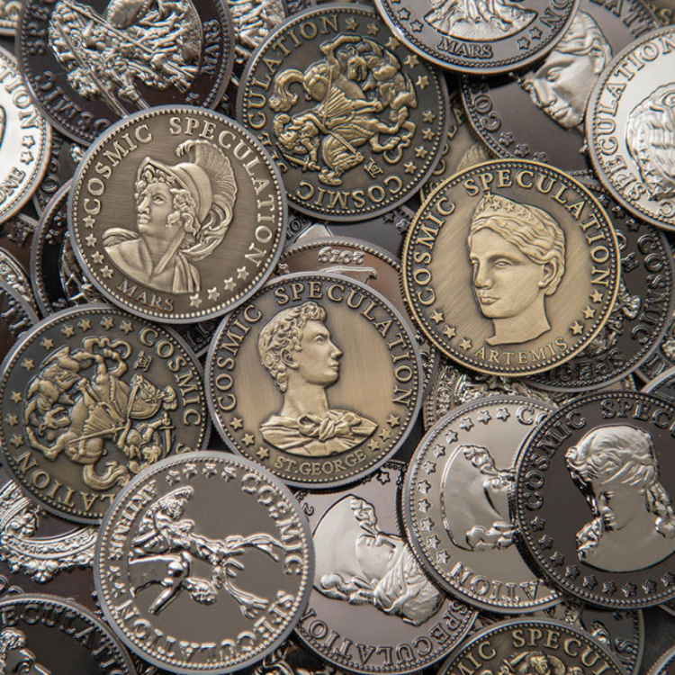 希臘神話硬幣車用擴香器聖喬治