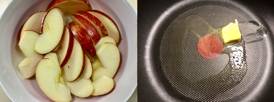 天時莓果-肉桂蘋果吐司-步驟3.4