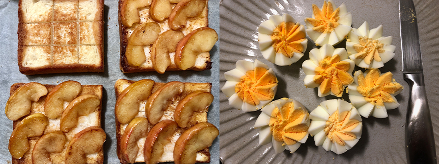 天時莓果-肉桂蘋果吐司-步驟11.12