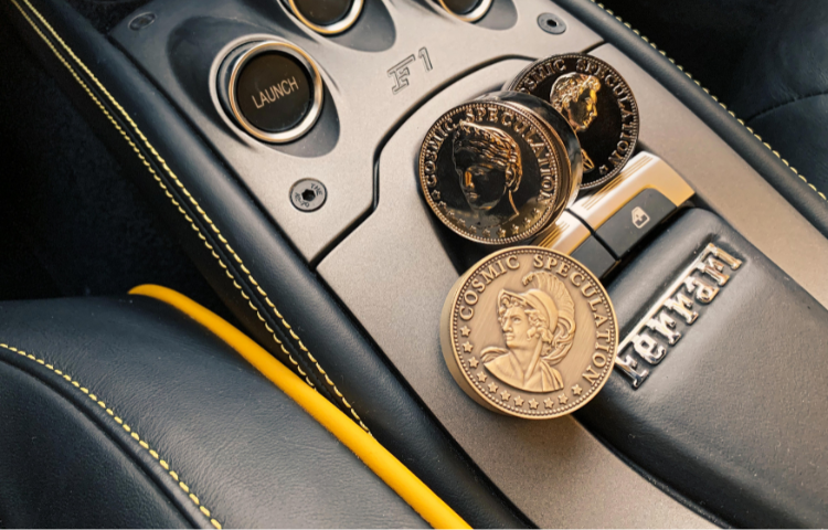 希臘神話硬幣車用香氛|阿里阿德涅圖