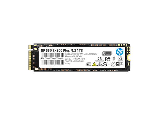 HP EX900 Plus NVMe M.2 PCIe 3x4 SSD #1TB #2TB