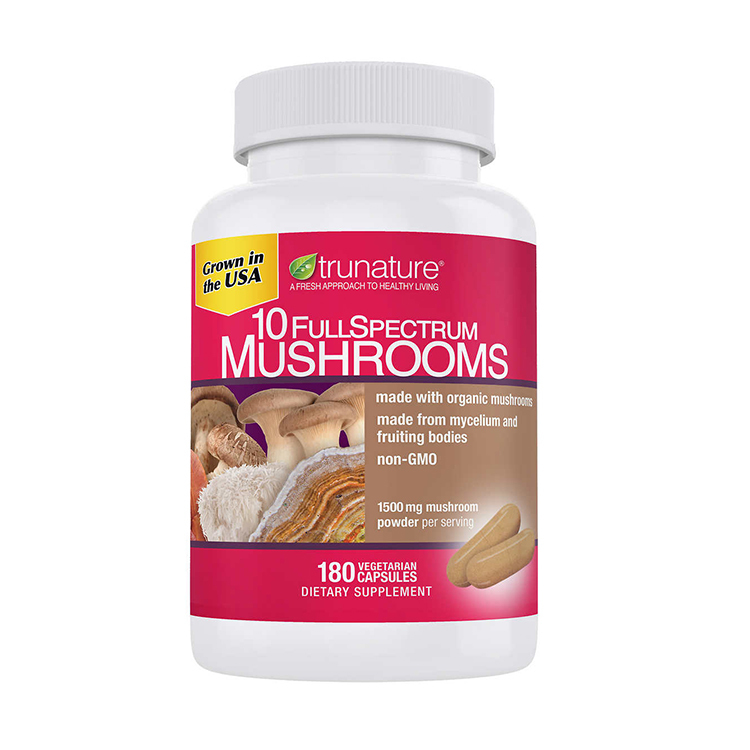 美國Trunature有機靈芝/蟲草/雲芝/牛樟芝,10種蘑菇香港觀塘門市60366964