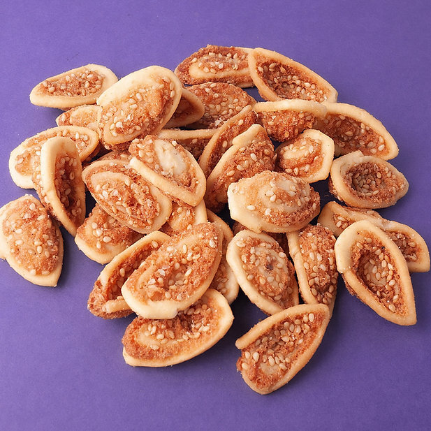 【2/2到貨】手工純素芝麻牛耳（桶裝）｜本地老師傅主理！