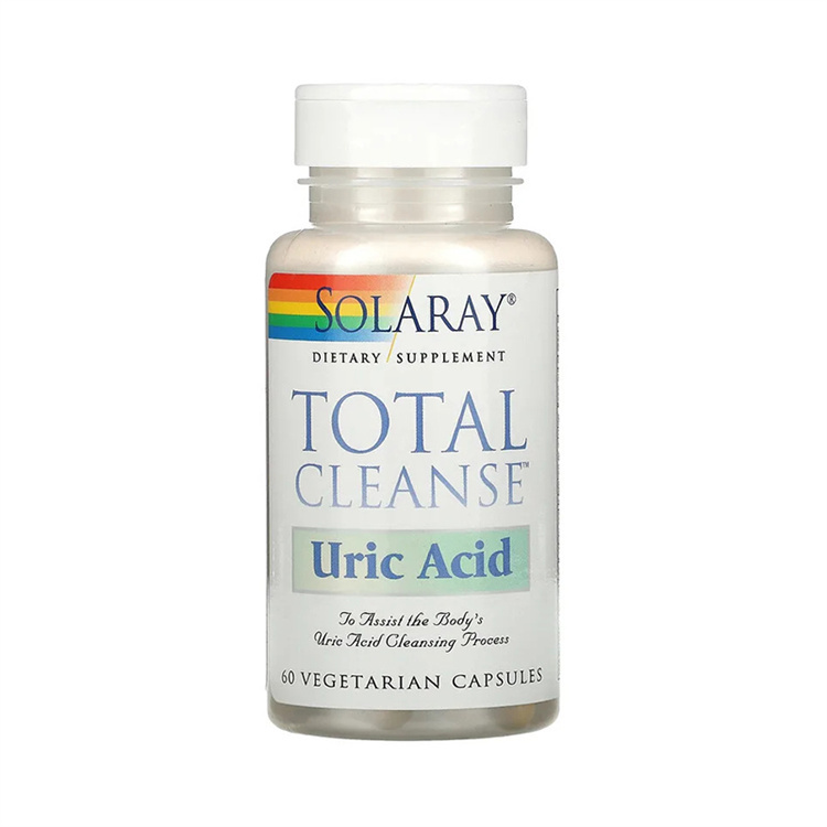 Solaray, Total Cleanse, Uric Acid, 60 Vegetarian Capsules