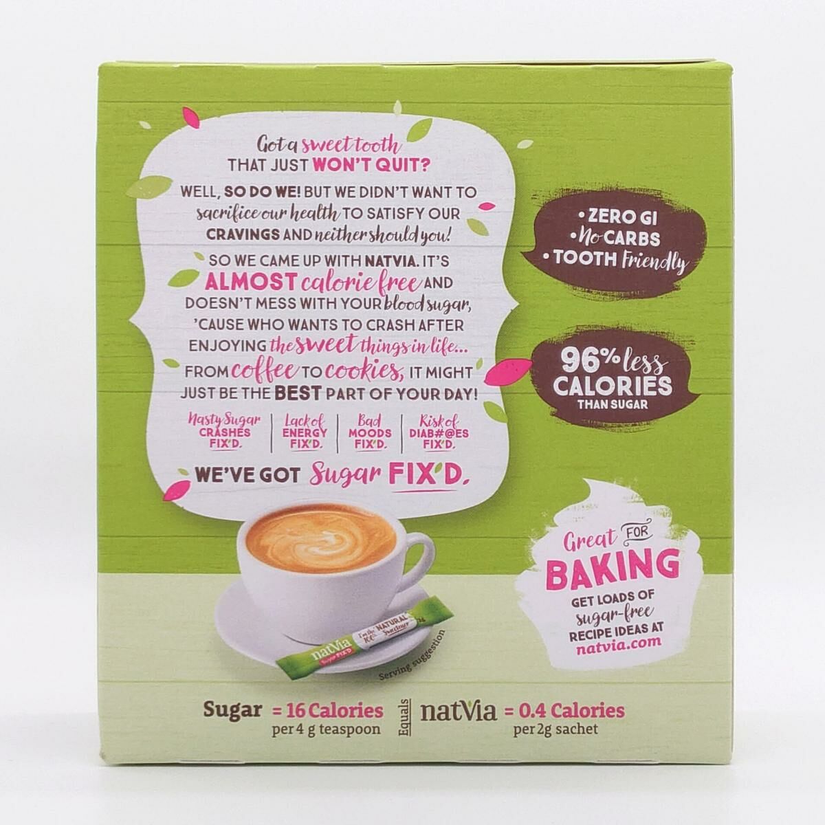 natVia 有機甜菊糖 (盒) (40 x 2g) (82004)