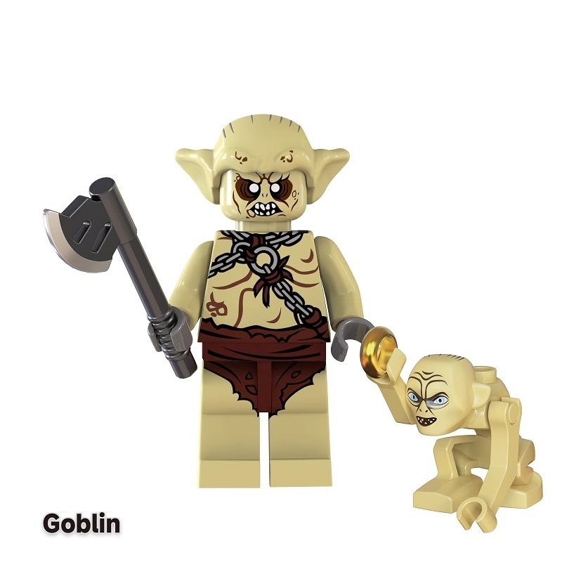 Goblin Lord of the Rings Custom Minifigures Minifigs Fit Lego TV5014