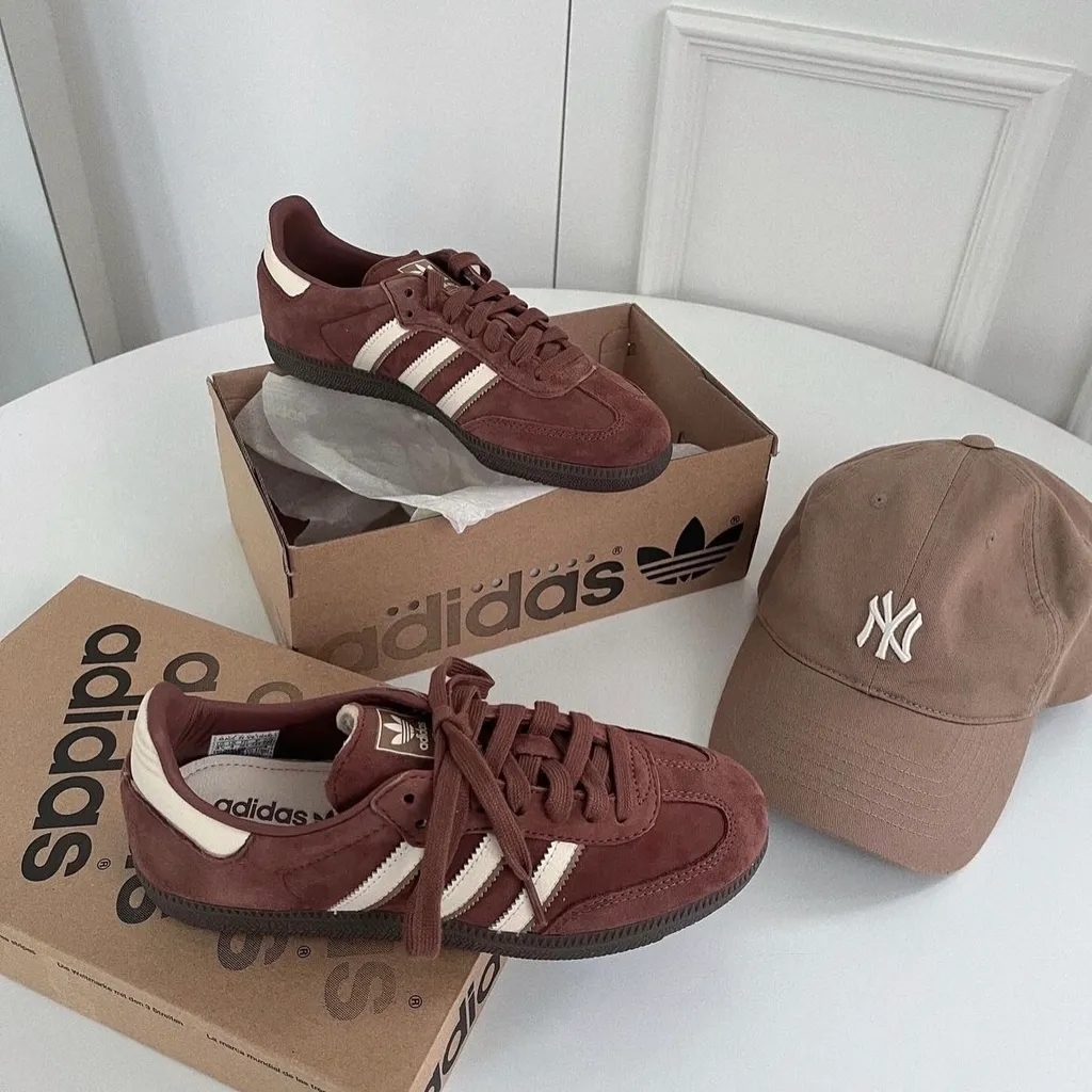 Adidas Originals Samba OG 巧克力棕 白色 復古鞋 IG1357