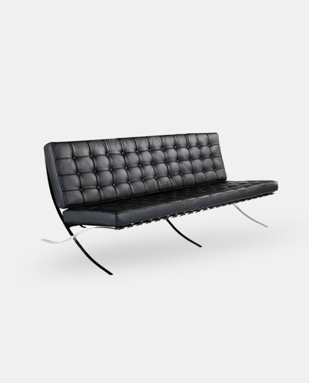 Barcelona Chair 巴塞隆納三人椅 - 4