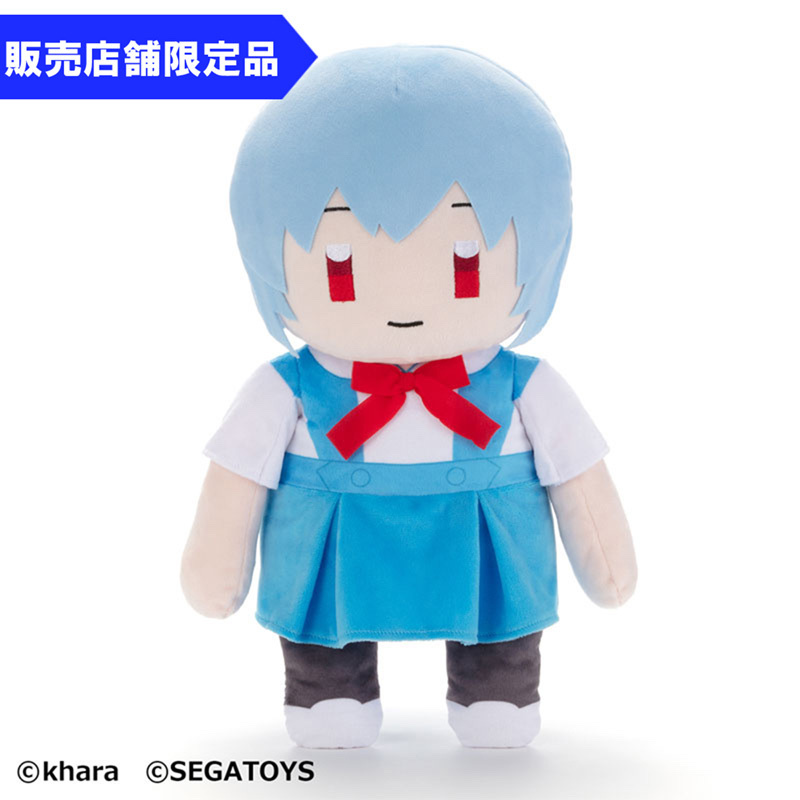 Evastore 預訂 エヴァンゲリオン ピロぐるみ/レイ（セガトイズ）⚠️⚠️熱賣款‼️落單前請先PM查詢貨源