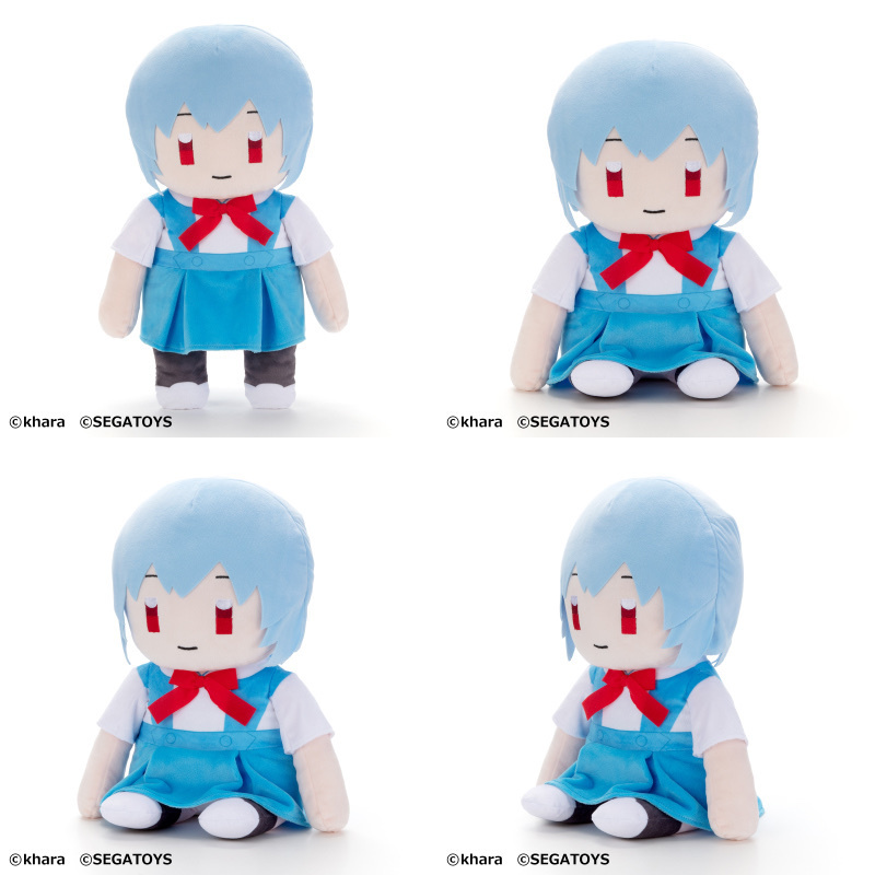 Evastore 預訂 エヴァンゲリオン ピロぐるみ/レイ（セガトイズ）⚠️⚠️熱賣款‼️落單前請先PM查詢貨源