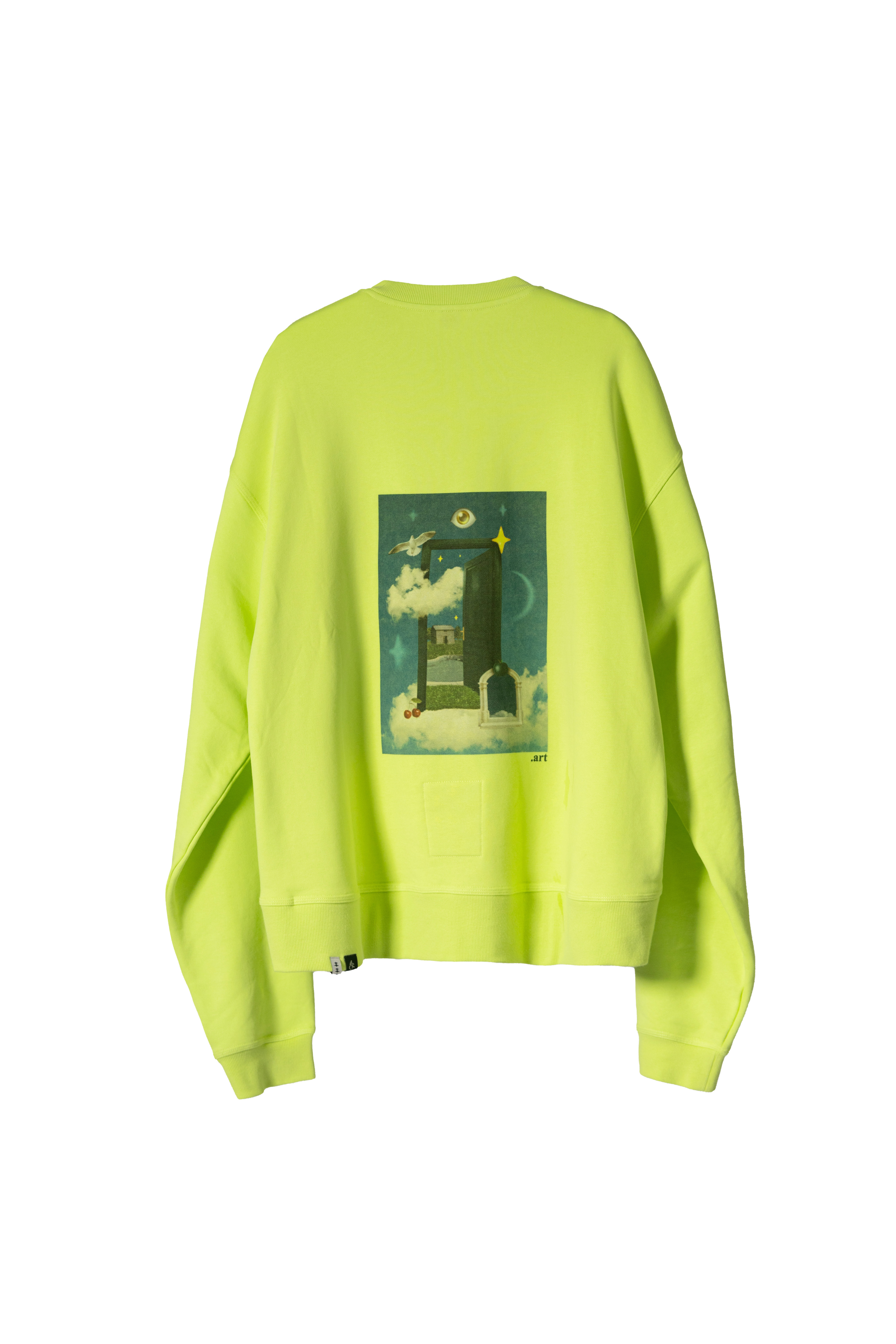 DREAMLAND CREWNECK - LIME
