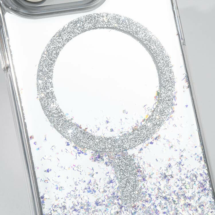 法式豹紋 閃耀鏡面殼 (MagSafe磁吸) - iPhone防摔手機殼