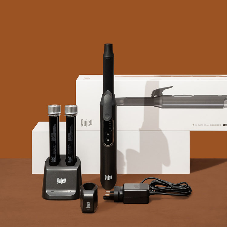 QUICO Q-Swap 25mm Cordless Curler