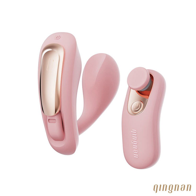 輕喃 qingnan #6 遙控穿戴式按摩器-粉色