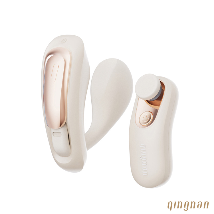 輕喃 qingnan #6 遙控穿戴式按摩器-白色