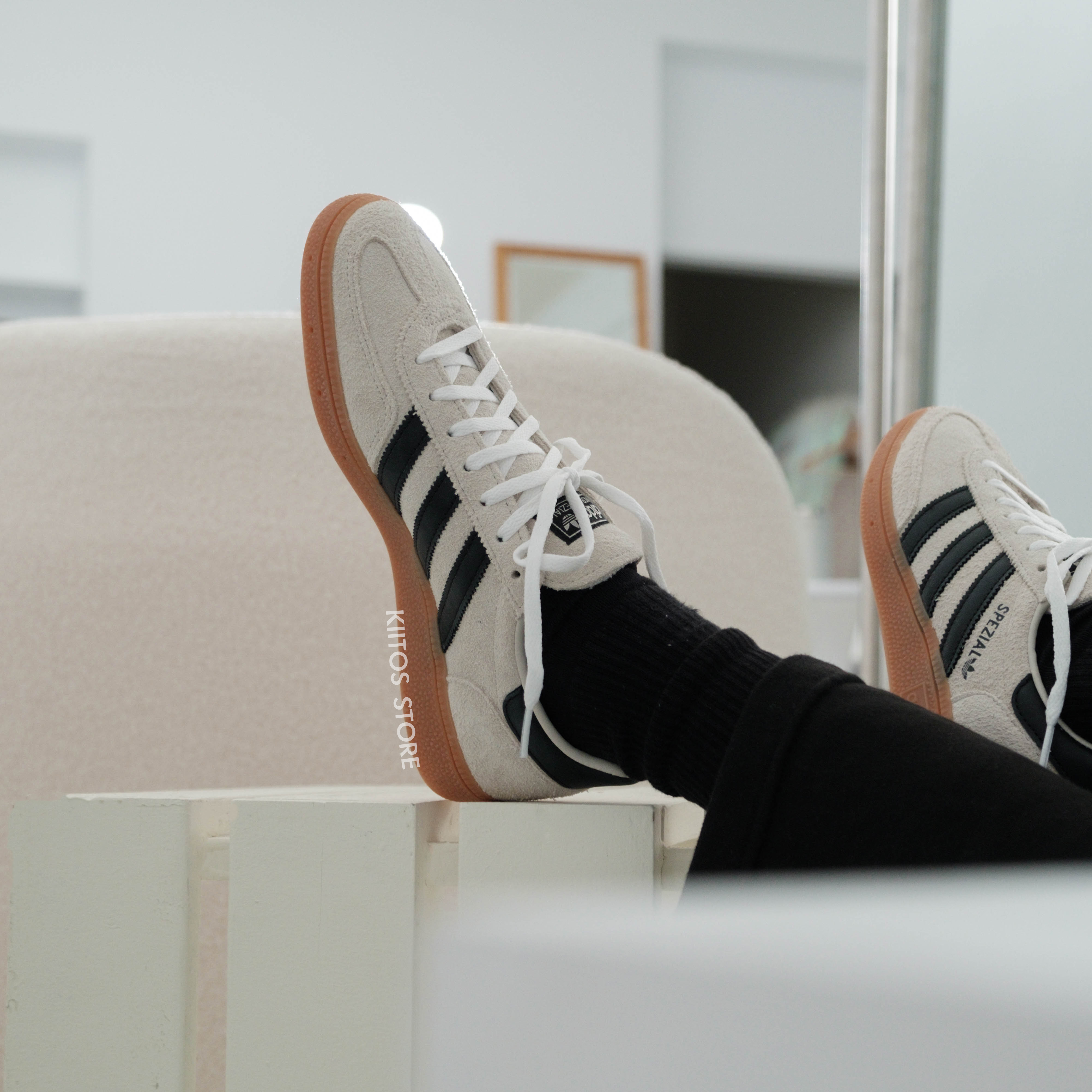 Adidas Handball Spezial "Aluminium"米灰 麂皮 焦糖底 IF6562