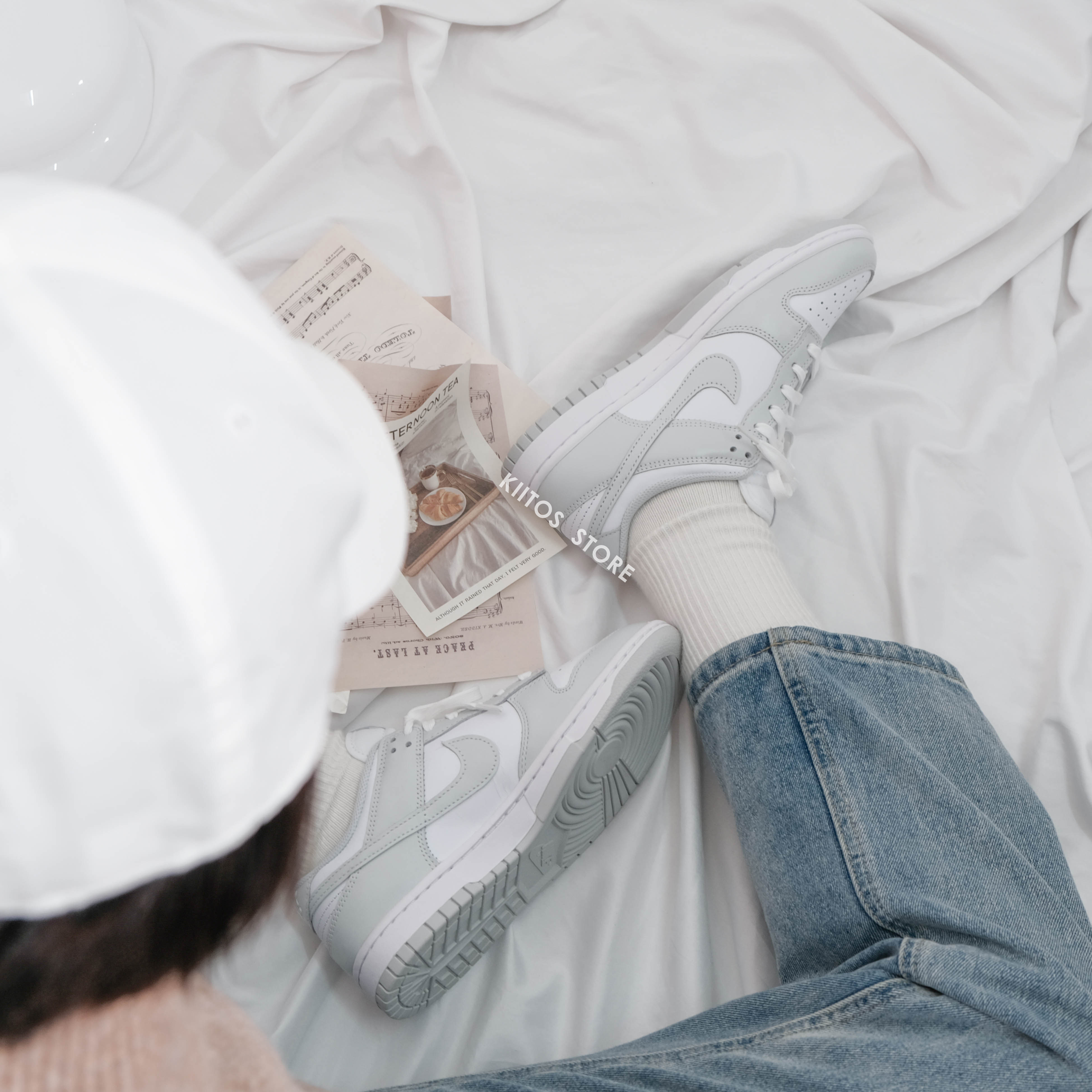 現貨/預購  Nike Dunk Low Photon Dust 灰白 女鞋 DD1503-103