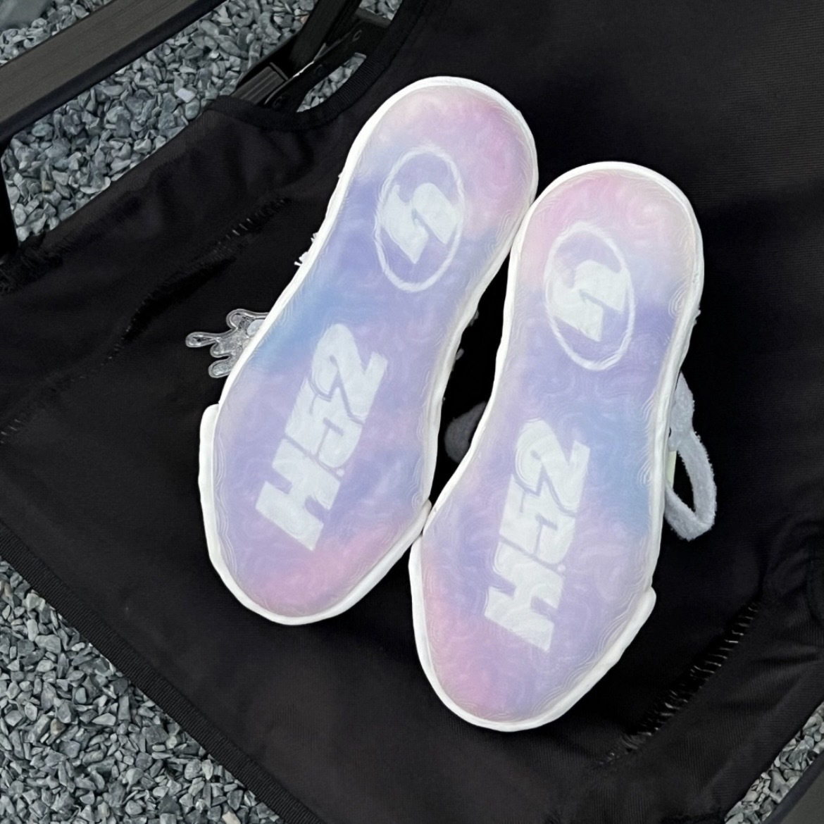 H52 開口笑 奶油蛋糕鞋 溶解鞋 解構 融化 溶解 【霞光紫】