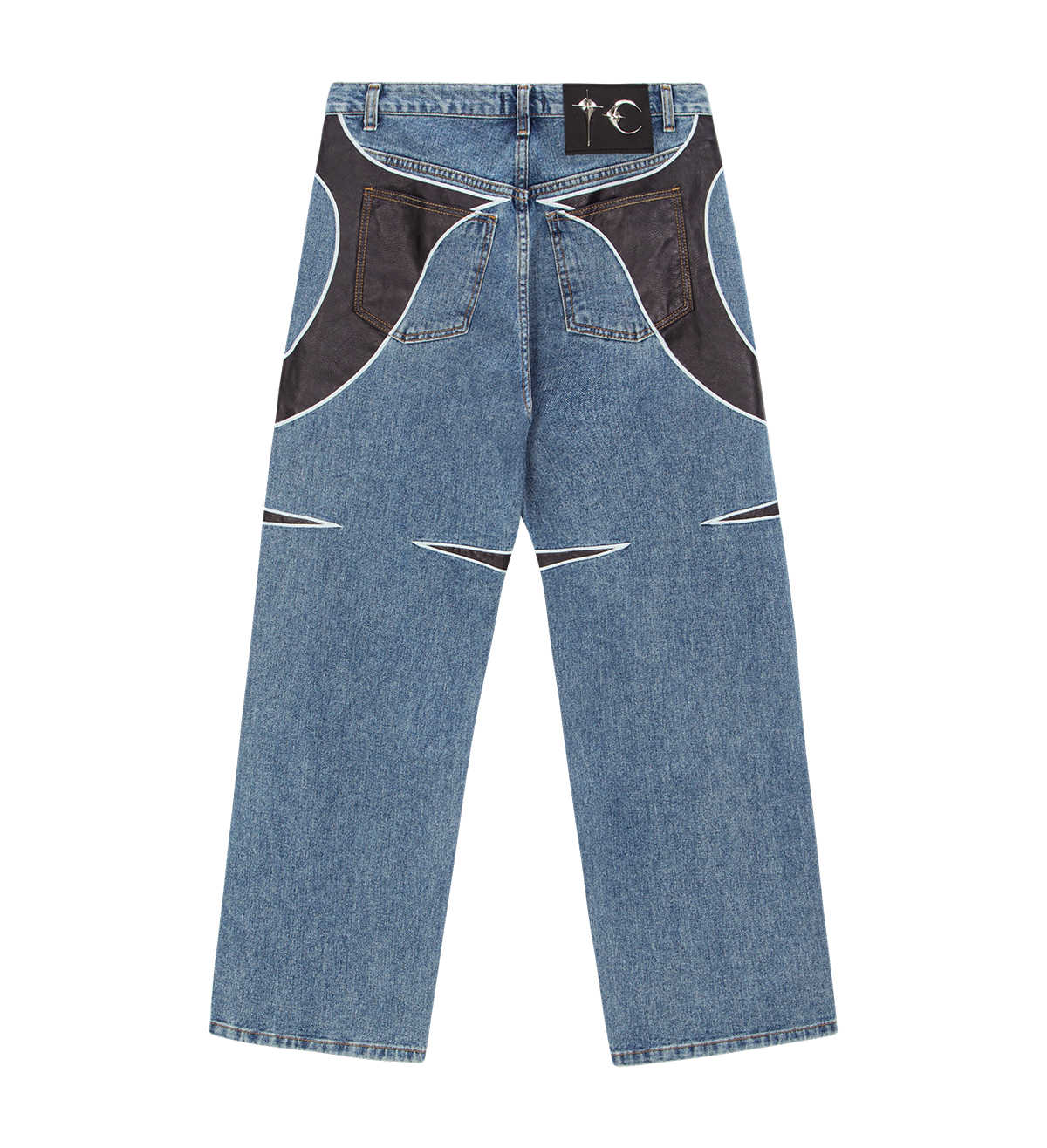 TC Leather Washing Denim Pants War Ver – thug club