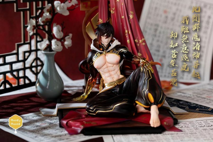セール原神　鍾離　HH蜜之居　GKフィギュア GK現貨】HH蜜之居鍾離｜原神