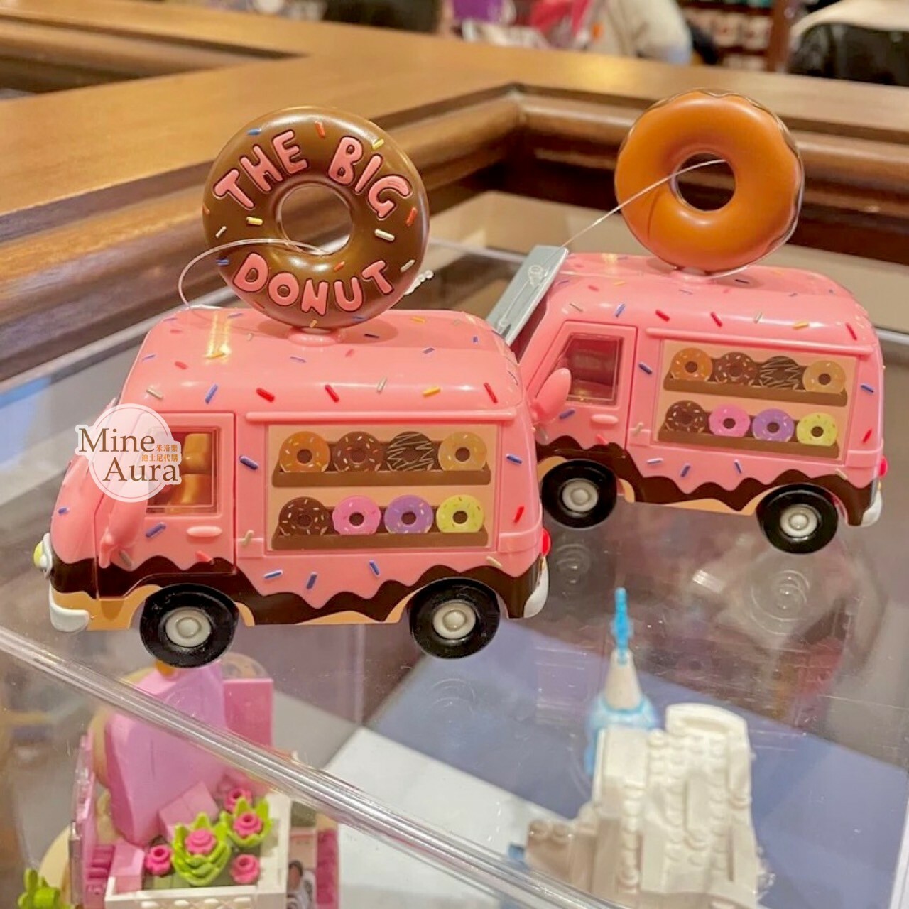 甜甜圈餐車 汽車造型 玩具 迴力車 動物方城市 Zootopia -上海迪士尼樂園