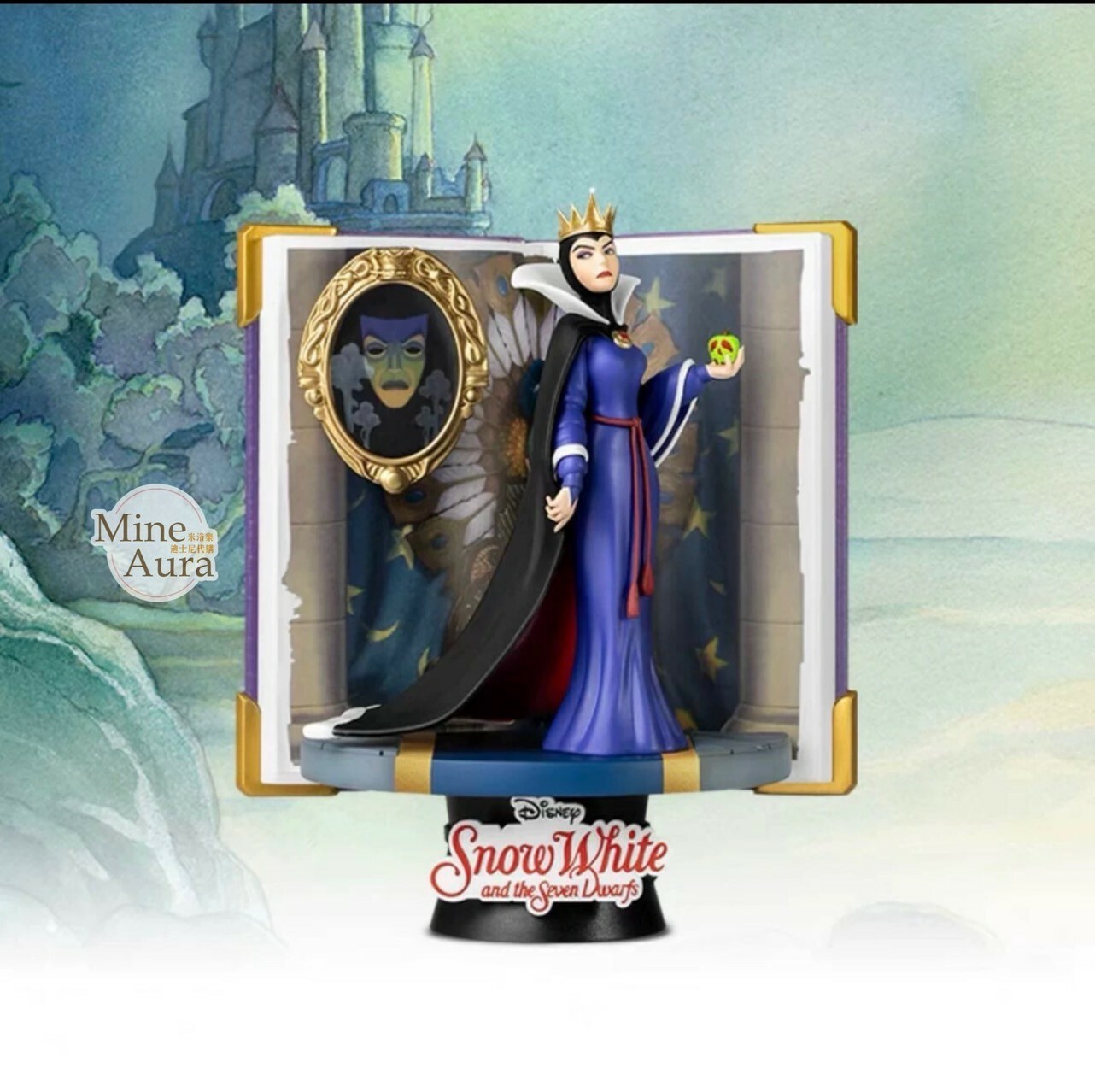 (限時特價) 壞皇后 格綾希爾 Grimhilde 場景 擺飾品 白雪公主 Snow-white -上海迪士尼樂園