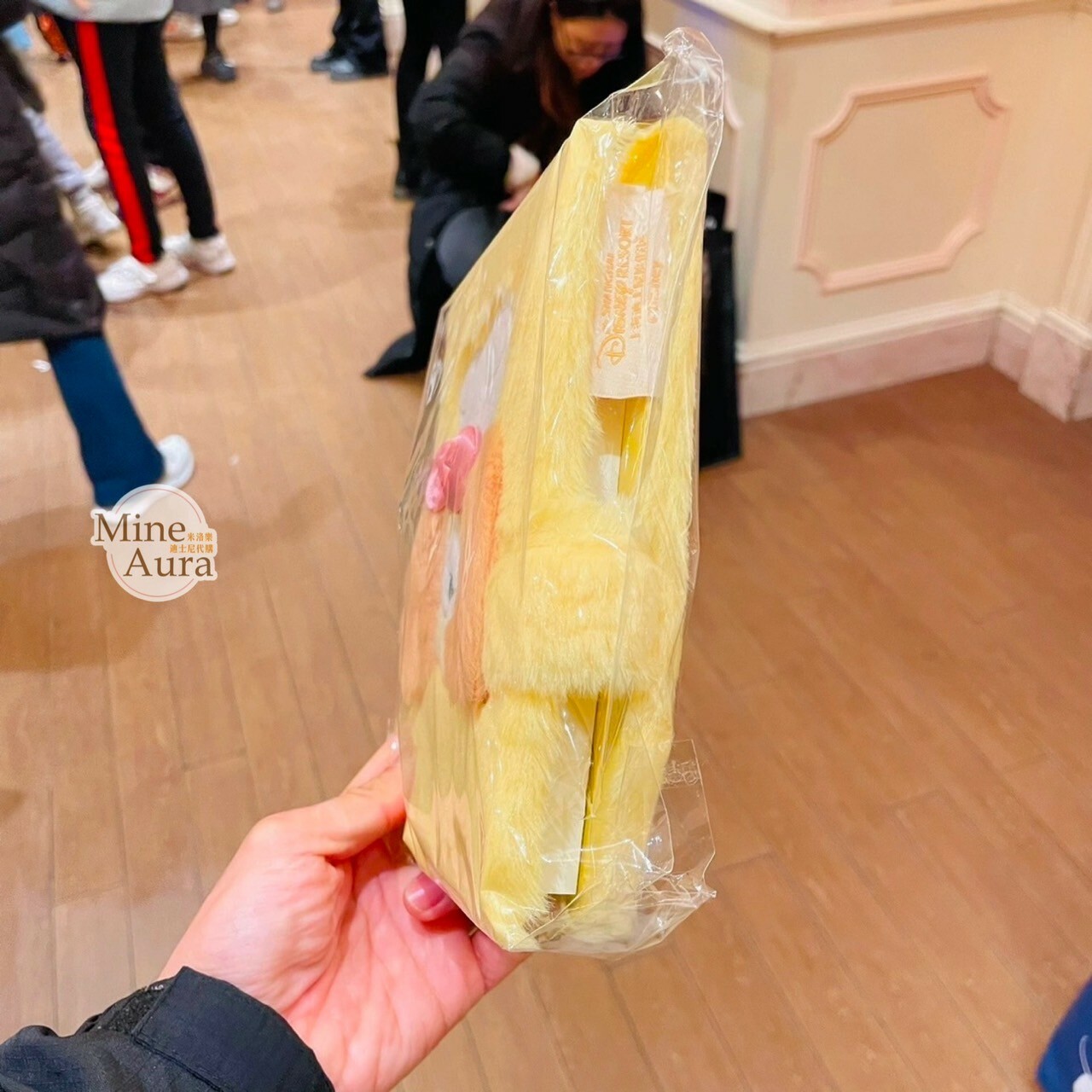 可琦安 餅乾 CookieAnn 大頭 絨毛 毛毛造型 筆記本 記事本 簽名本 -上海迪士尼樂園