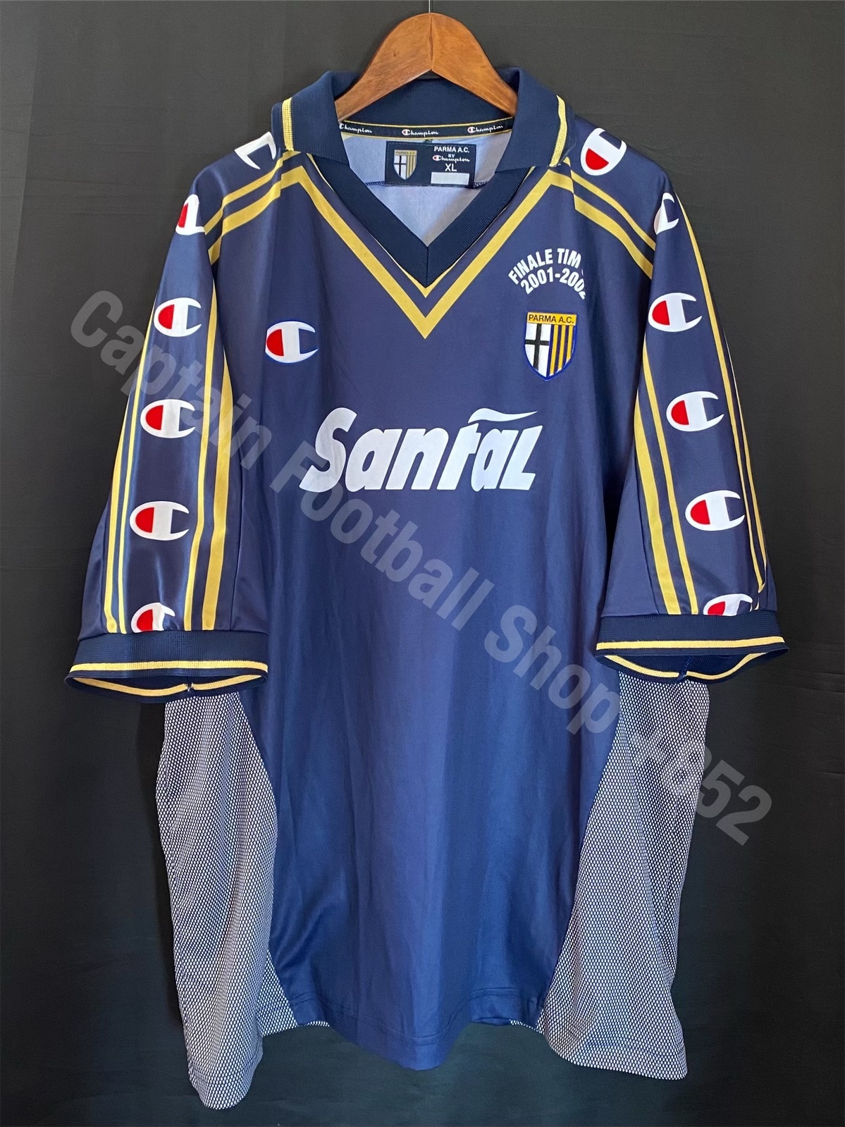 Parma 2001-2002 Coppa Italia Champion Spacial Away Shirt