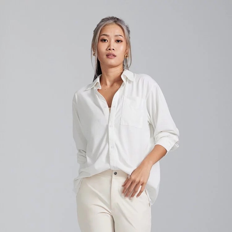 TCool® 親膚棉感女士襯衫