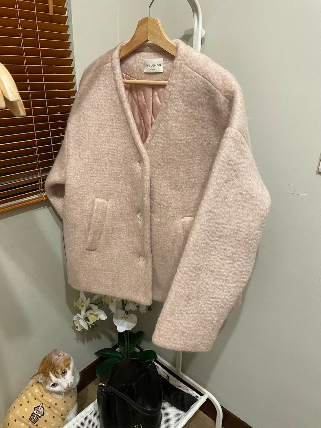 Lemon家有厚度質感爆棚的羊毛外套 實拍-一色現貨(售完不補)