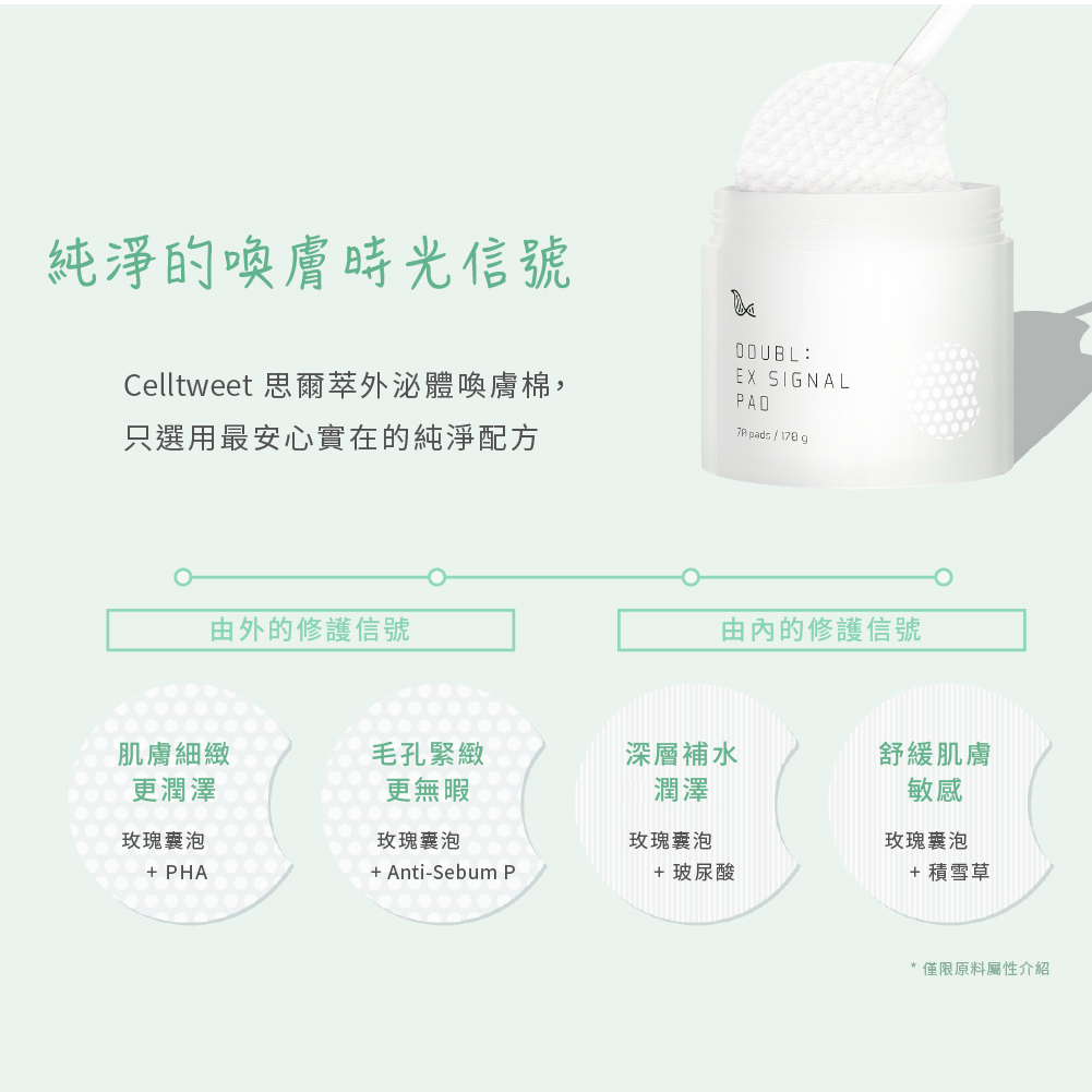 Celltweet 思爾萃 外泌體喚膚棉 (70片入) - 潔面/卸妝 - 其他人造纖維