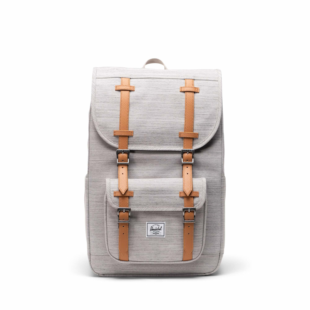 【Herschel】Little America Mid 後背包 斜紋灰 21L