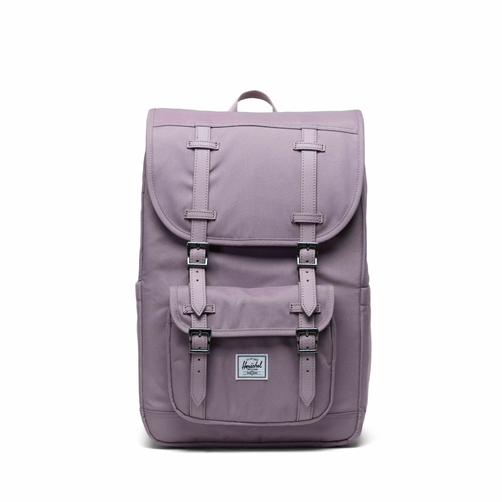 【Herschel】Little America Mid 後背包 淺灰紫 21L