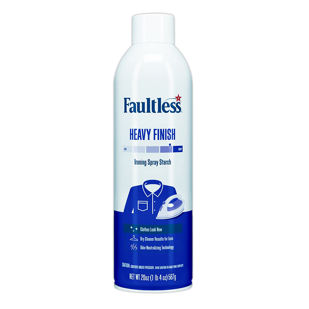 美國 Faultless 強效噴衣漿(藍瓶/清新香) - 20oz
