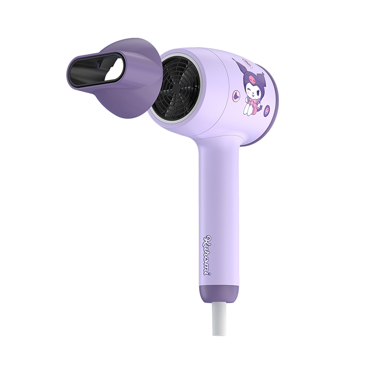 Sanrio x QUICO 1800W Gentle Care Ionic Hair Dryer - Kuromi