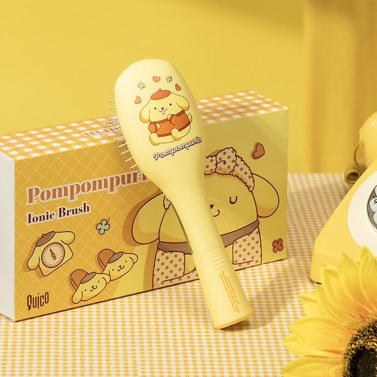 Sanrio x QUICO Ionic Brush - Pompompurin