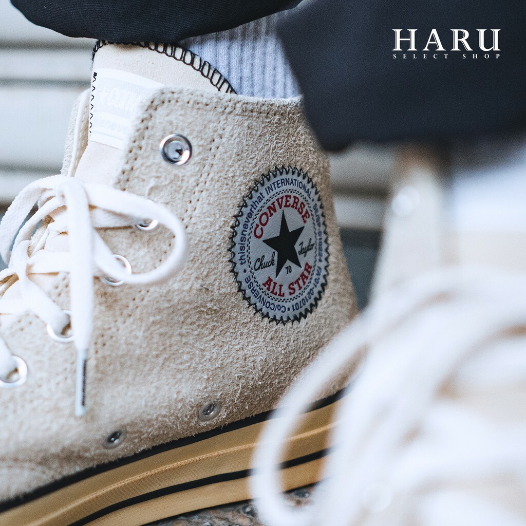 現貨 THISNEVERTHAT X CONVERSE 70 1970S 聯名款 仿舊麂皮 高筒 復古休閒鞋 172395C