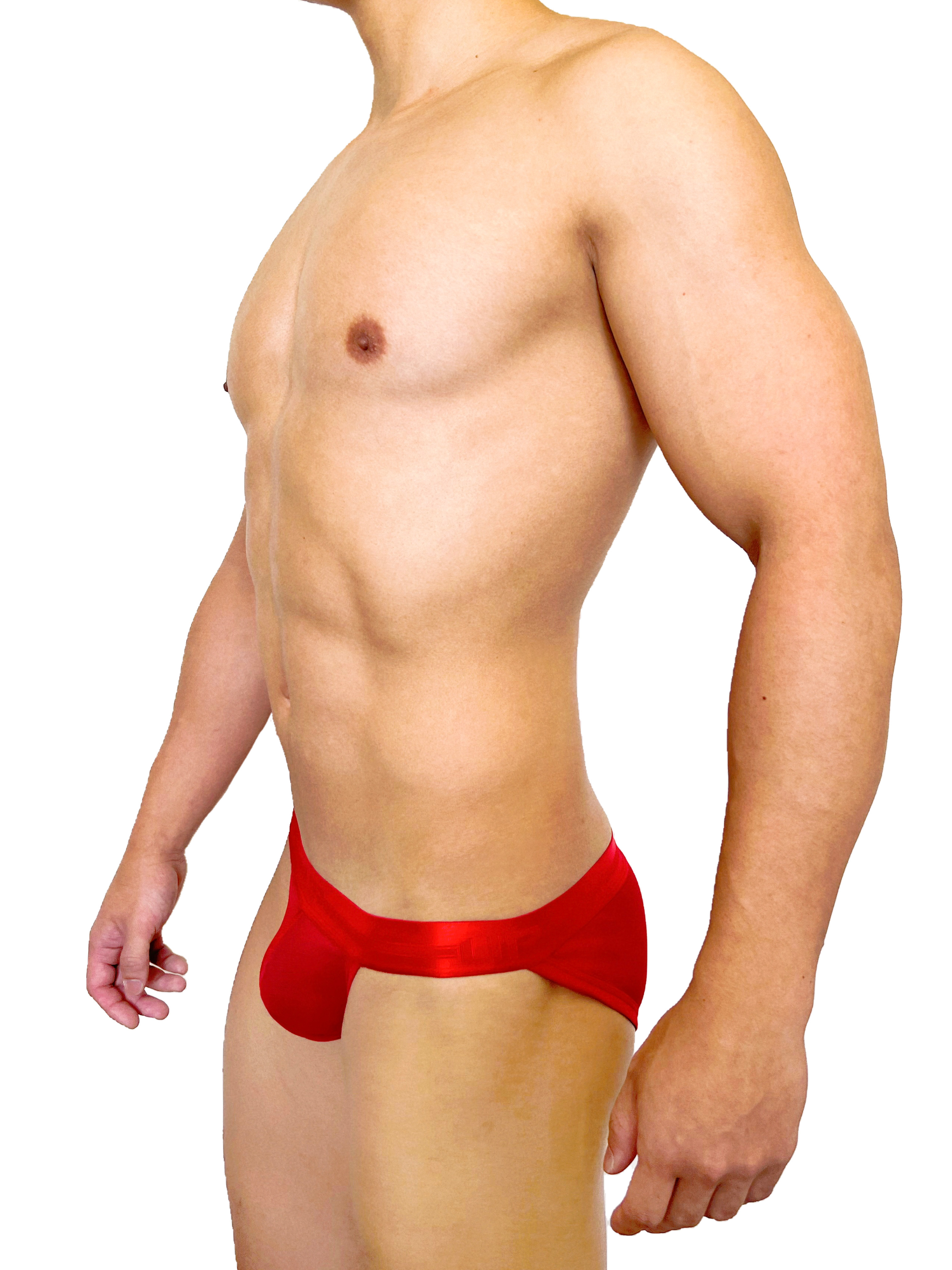 熱賣回歸 - Mesh UP Mono 極小前幅內褲 極透鮮紅