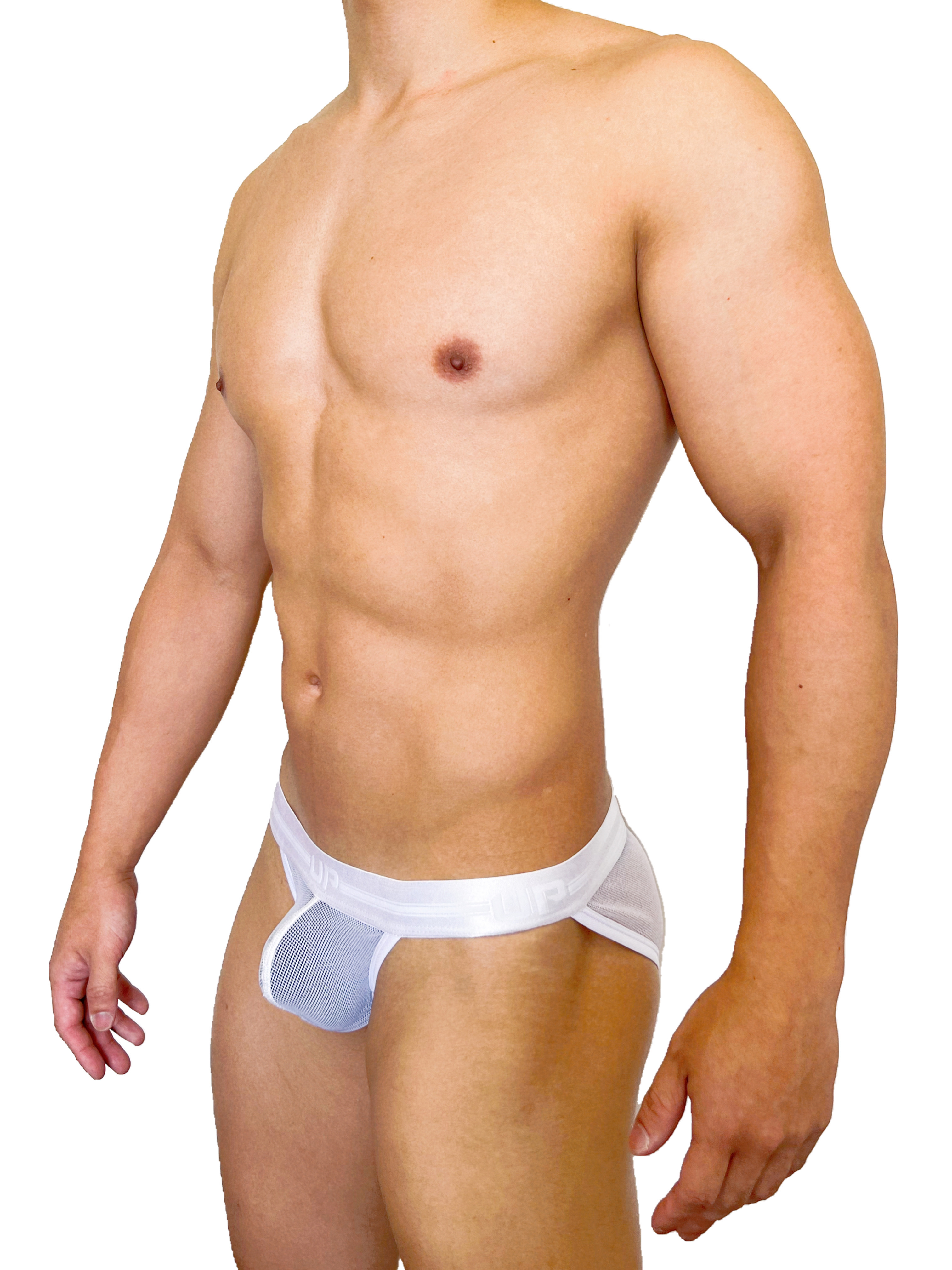 熱賣回歸 - Mesh UP Mono 極小前幅內褲 極透白