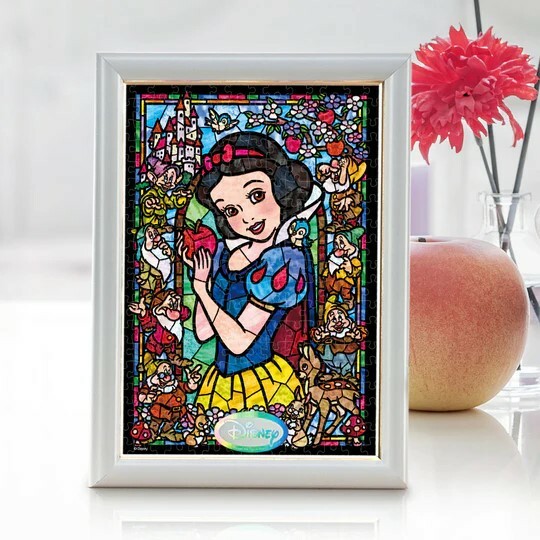 白雪公主彩色玻璃 (透明樹脂)