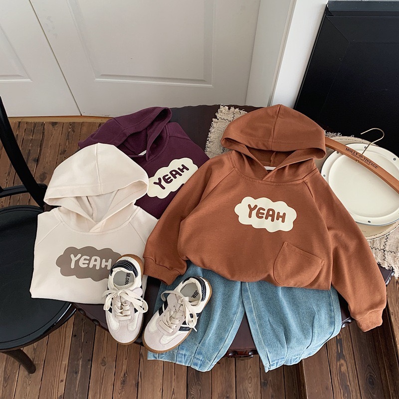 三色Yeah連帽上衣