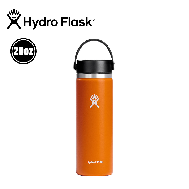 Hydro Flask 美國 20oz / 592ml 寬口不銹鋼保溫瓶 紅土棕 保溫杯 52HF20BTS808