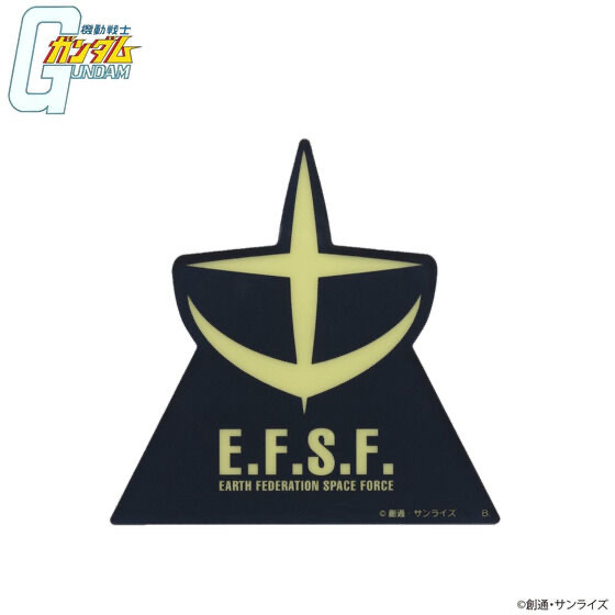 215871 Pbandai 預訂2024/10月 機動戦士ガンダム 光るアクリルスタンド 地球連邦軍