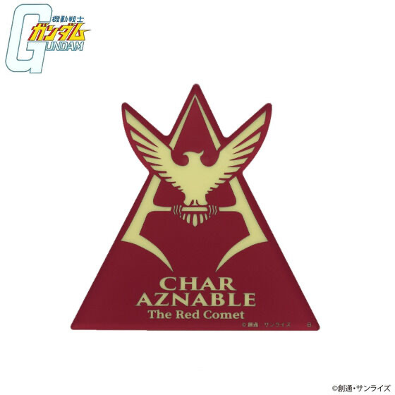 219458 Pbandai 預訂2024/12月 機動戦士ガンダム 光るアクリルスタンド シャア・アズナブル