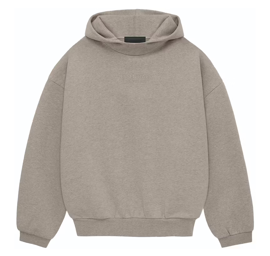 FEAR OF GOD ESSENTIALS HOODIE FW23 CORE HEATHER