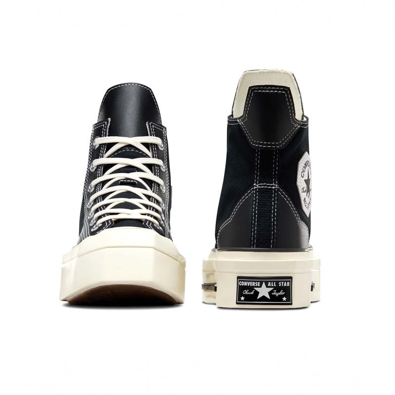 Converse Chuck 70 De Luxe Squared Black 高筒厚底鞋黑白男女段A