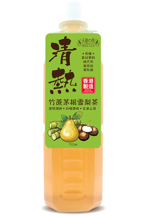 天使の茶 - 竹蔗茅根雪梨茶 (500ml)